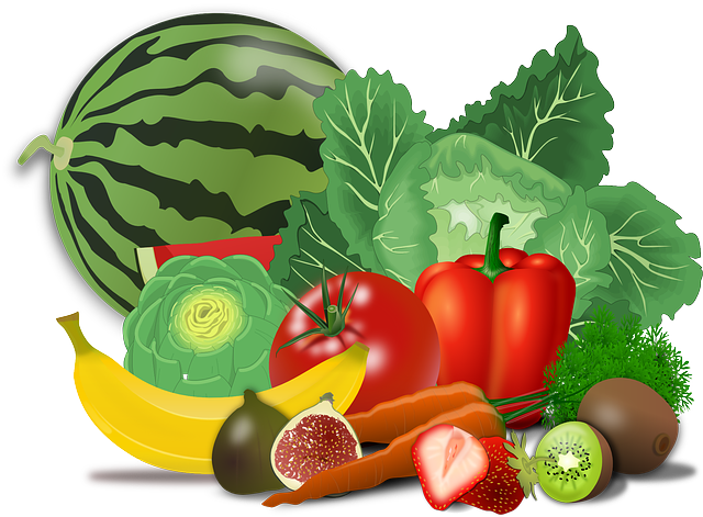 Fruit and vegetables