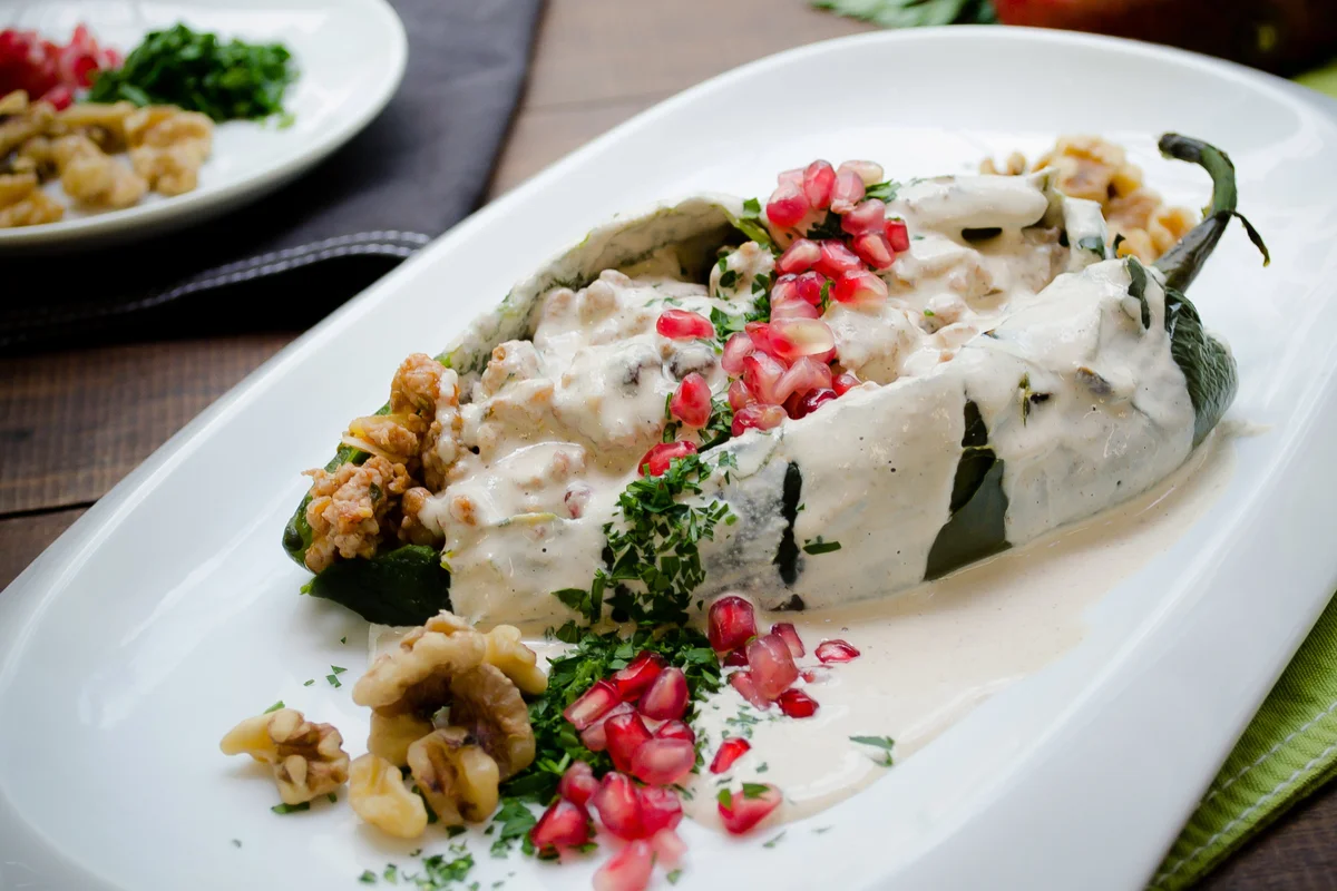 Chiles en Nogada